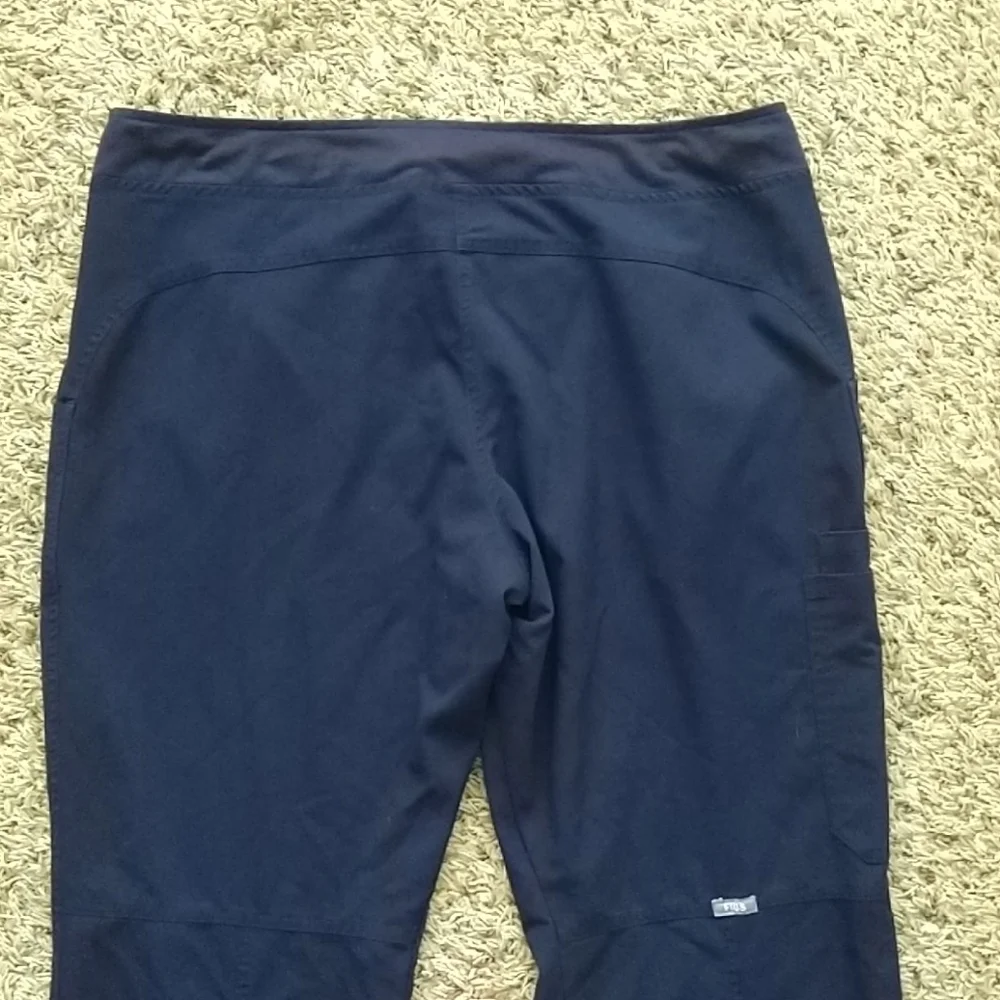 FIGS straight leg navy mens scrub pants sz L